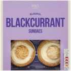 M&S Blackcurrant Sundaes 4 per pack