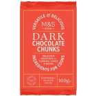 M&S Dark Chocolate Chunks 100g