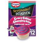 Dr. Oetker Spectacular! Science Crazy Colour Changing Icing Cupcake Mix 295g