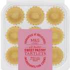 M&S Mini All Butter Sweet Pastry Tartlets 18 per pack