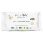 Eco by Naty Sensitive Compostable Wipes 56 per pack