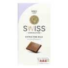 M&S Swiss Extra Fine Milk Chocolate with Ground Hazelnuts 125g
