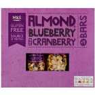 M&S Almond, Blueberry & Cranberry Bars 4 x 40g