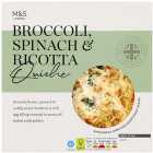 M&S Broccoli, Spinach & Ricotta Quiche 400g