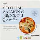 M&S Scottish Salmon & Broccoli Quiche 400g