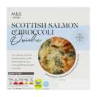 M&S Scottish Salmon & Broccoli Quiche 170g