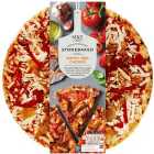 M&S Stone Baked Pizza with Smoky BBQ Chicken 463g