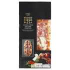 M&S Ultra Thin Wood Fired Pizza with Salami Firenze 168g