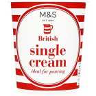 M&S British Single Cream 300ml