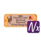 Clarence Court Burford Brown Mixed Free Range Eggs 10 per pack