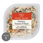 M&S Chicken, Tomato & Basil Pasta Salad 380g