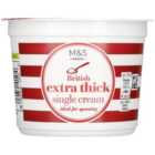M&S British Extra Thick Single Cream 300ml