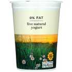 M&S Natural Live Yoghurt 0% Fat 500g