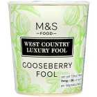 M&S West Country Gooseberry Fruit Fool 114g