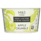 M&S Luxury Apple Crumble Yogurt with Oats 150g