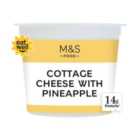 M&S Cottage Cheese with Pineapple 300g