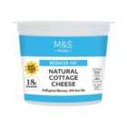 M&S Reduced Fat Natural Cottage Cheese 300g
