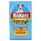 Bakers Small Dog Chicken Dry Dog Food 2.85kg