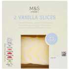 M&S 2 Vanilla Slices 206g