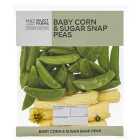 M&S Baby Corn & Sugar Snap Peas 200g