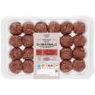 M&S Select Farms British 24 Beef Meatballs 600g