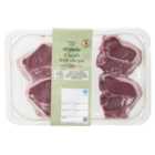 M&S Organic British 4 Lamb Loin Chops Typically: 360g