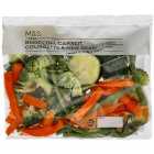 M&S Broccoli, Carrot, Courgette & Fine Bean Mix 320g