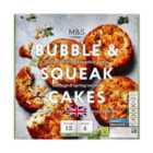 M&S 4 Bubble & Squeak Cakes 4 per pack