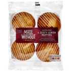 M&S Made Without Zesty Lemon Muffins 4 per pack