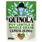 Quinola Puy Lentils & Whole Grain Ready to Eat Quinoa 250g