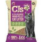 CJ's Wood Pellet Cat Litter 15L