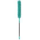 JVL Flexible Chenille Head Duster with Extendable Handle Turquoise/Grey