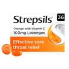 Strepsils Orange Vitamin C 36 per pack