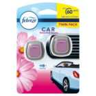 Febreze Car Air Freshener Blossom & Breeze Twin Pack 2 per pack