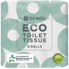 Ocado Eco Toilet Tissue 9 per pack