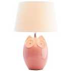 Village At Home Hector Table Lamp - Pink