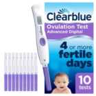 Clearblue Advanced Digital Ovulation Test Dual Hormone 10 per pack