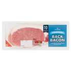 Morrisons Unsmoked Back Bacon Rashers 10 Pack 300g