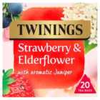 Twinings Strawberry & Elderflower 20 Tea Bags 40g