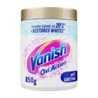 Vanish Oxi Action Fabric Stain Remover Powder Whites 850g