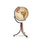 Nova Rico 50cm Emily Freestanding Illuminated Hardwood Globe