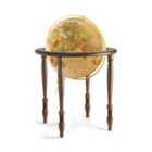Nova Rico 50cm Cinthia Freestanding Illuminated Hardwood Globe