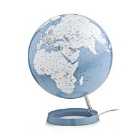 Atmosphere 30cm Illuminated Globe - Bright Azure