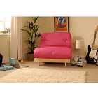 SleepOn Albury Sofa Bed Set With Tufted Mattress Pink