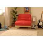 SleepOn Albury Sofa Bed Set With Tufted Mattress Red