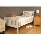 SleepOn Talsi Solid Pine Bed Frame White