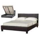 SleepOn Austin Ottoman Storage Bed Black