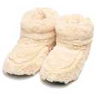 Warmies Microwavable Boots - Cream