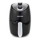 Salter EK2817 1000W Compact 2L Hot Air Fryer with Removable Frying Rack - Black/Silver