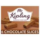 Mr Kipling Chocolate Slices 6 per pack